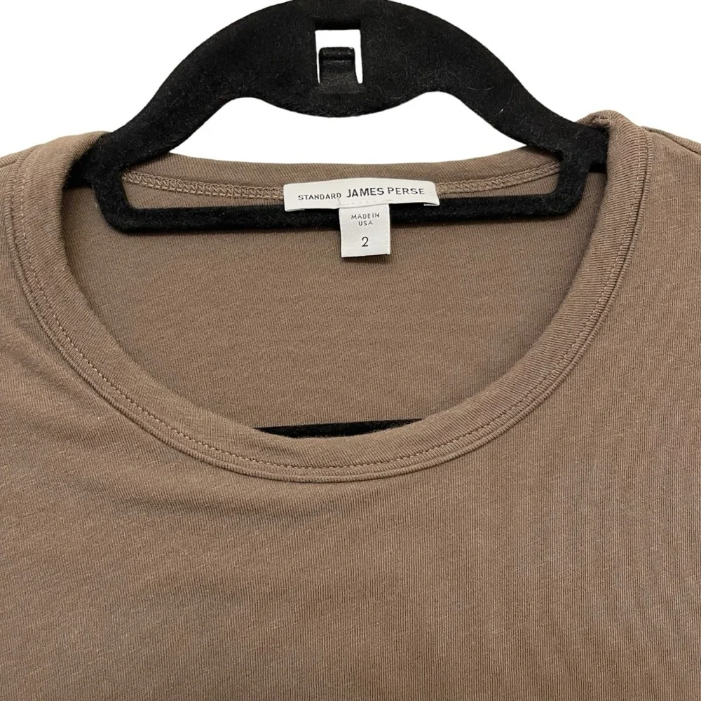 James Perse Classic Skinny Dress - Army Green - Size 2 (S/M) - Picture 6 of 15